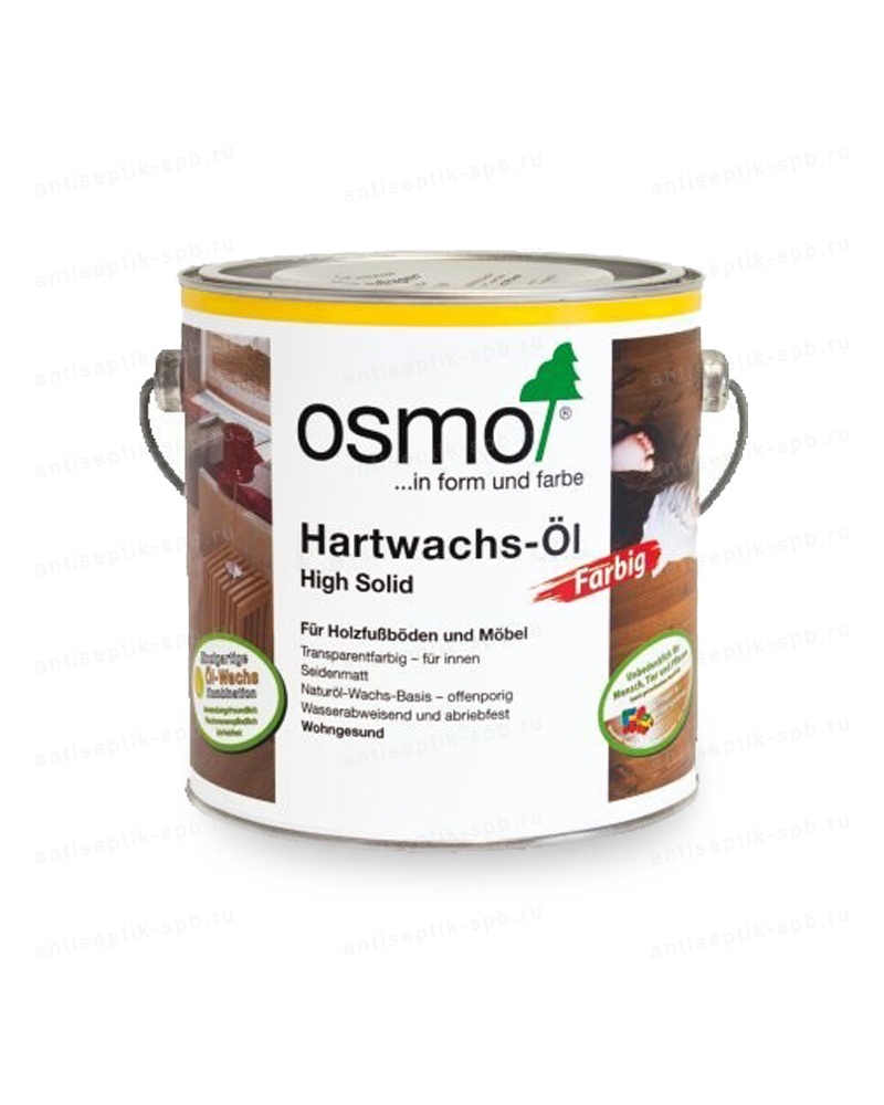 Масло OSMO Hartwachs-Oel Farbig