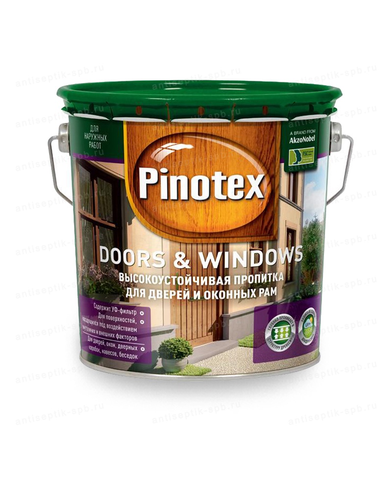 Антисептик PINOTEX DOORS&WINDOWS
