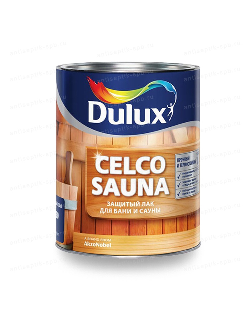 Лак для сауны DULUX CELCO SAUNA