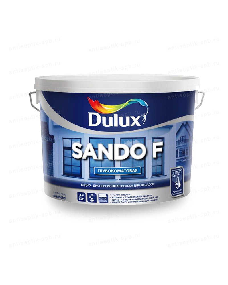Фасадная краска DULUX SANDO-F