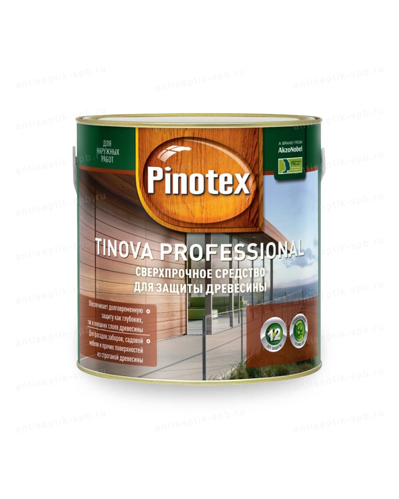 Антисептик PINOTEX TINOVA Professional