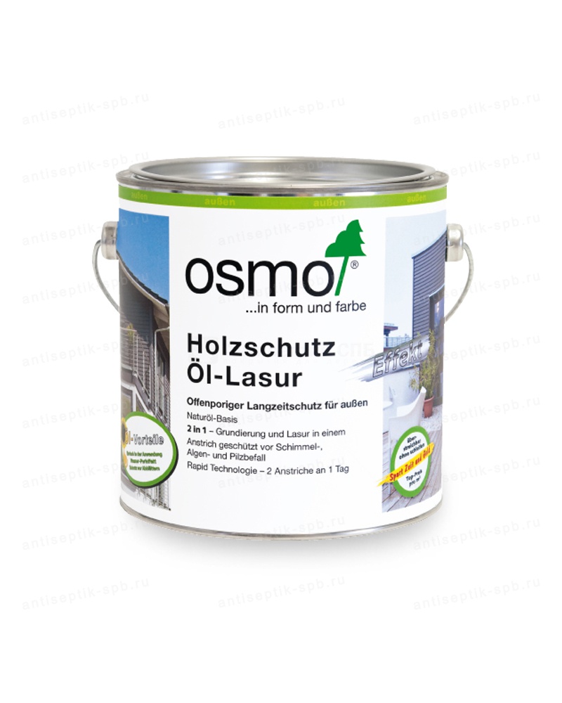 Масло Holzschuts Oel-lasur Effect Achatsilber