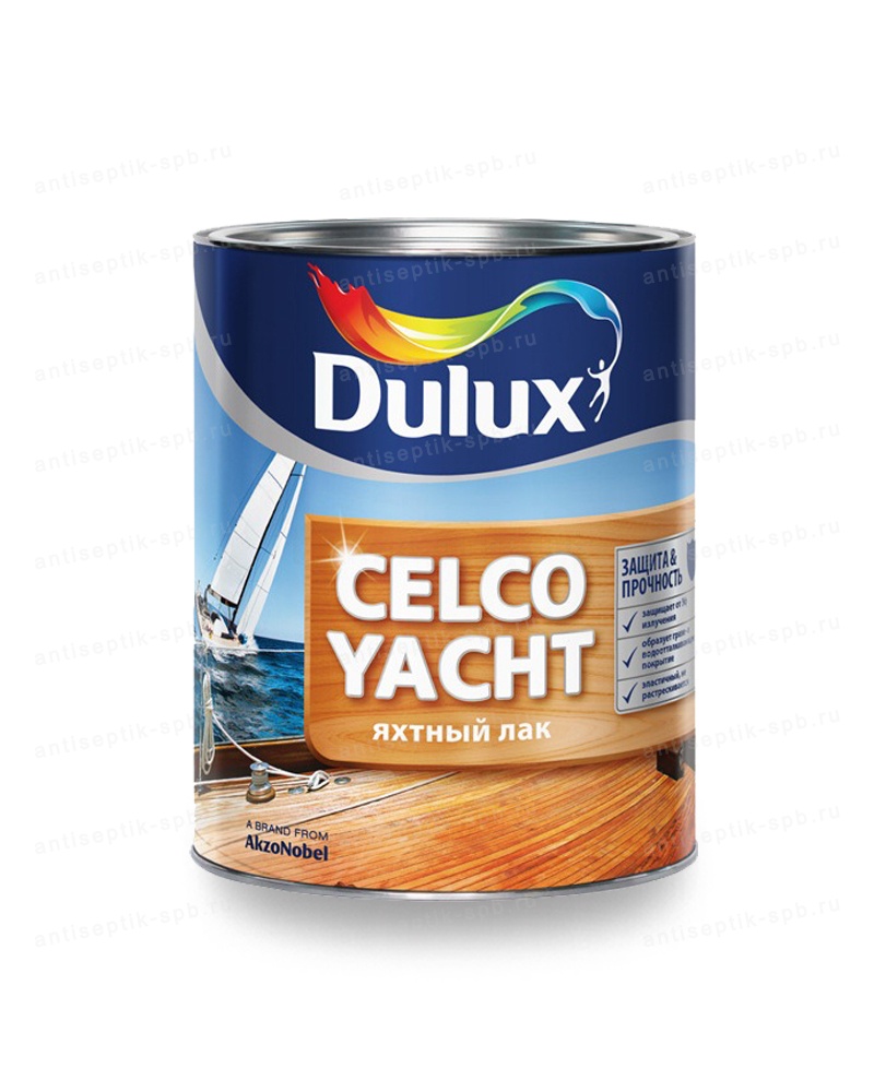 Алкидно-уретановый яхтный лак DULUX CELCO YACHT